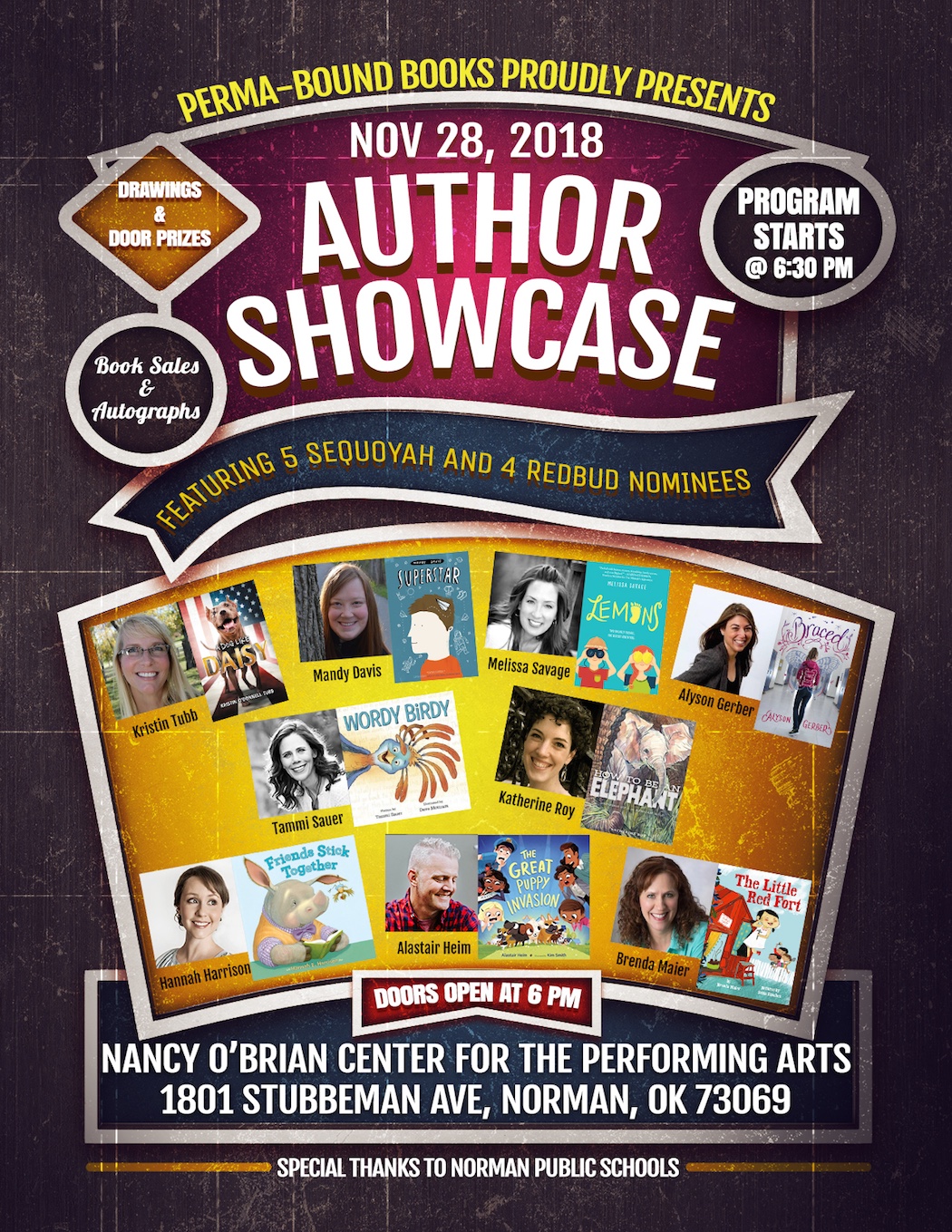 Nine Authors in Norman!